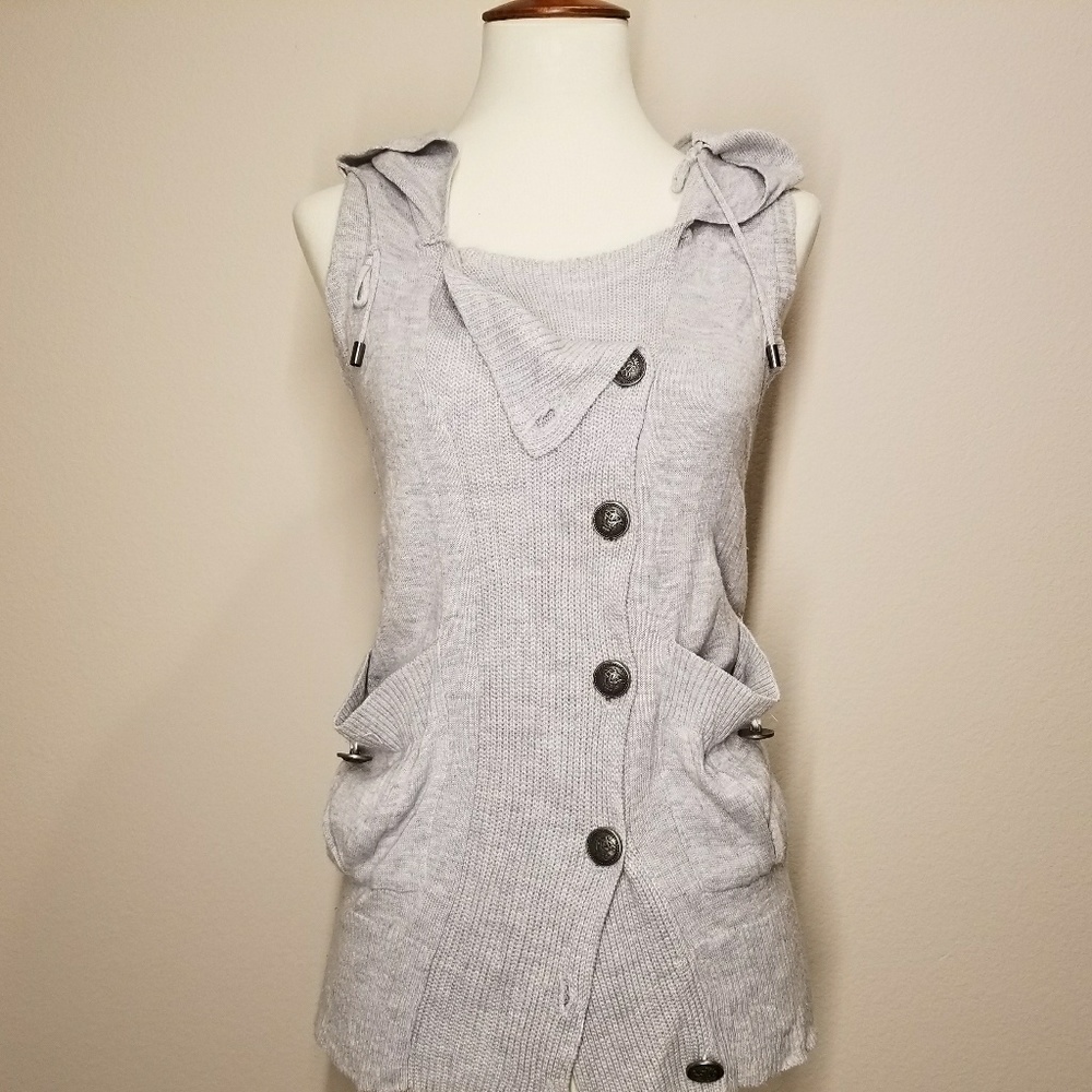 Soft knit vest